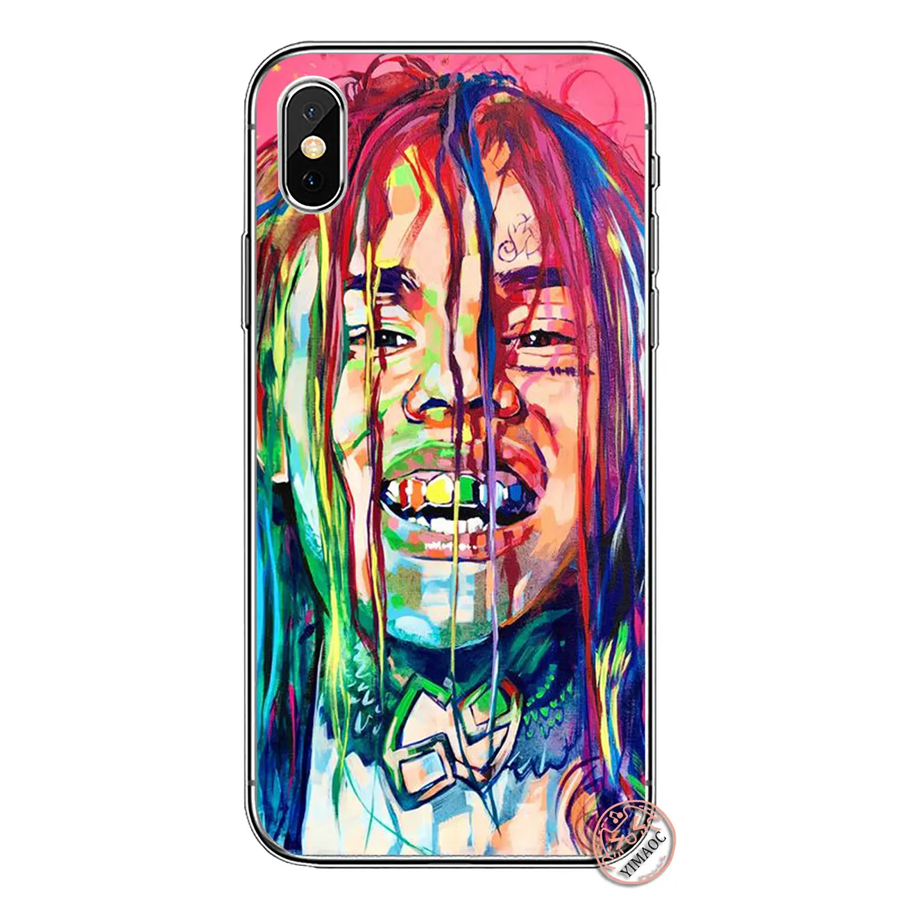 5 YIMAOC хип-хоп рэпер Tekashi 69 6ix9ine тонкий мягкий силиконовый чехол для телефона для iPhone 11 Pro X XR XS Max 6 6S 7 8 Plus 5 5S SE 10 - Цвет: 5