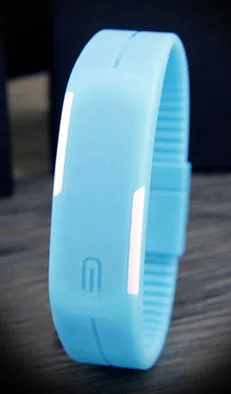 Горячая Распродажа новинка модный светодиодный браслет цифровые часы для мужчин