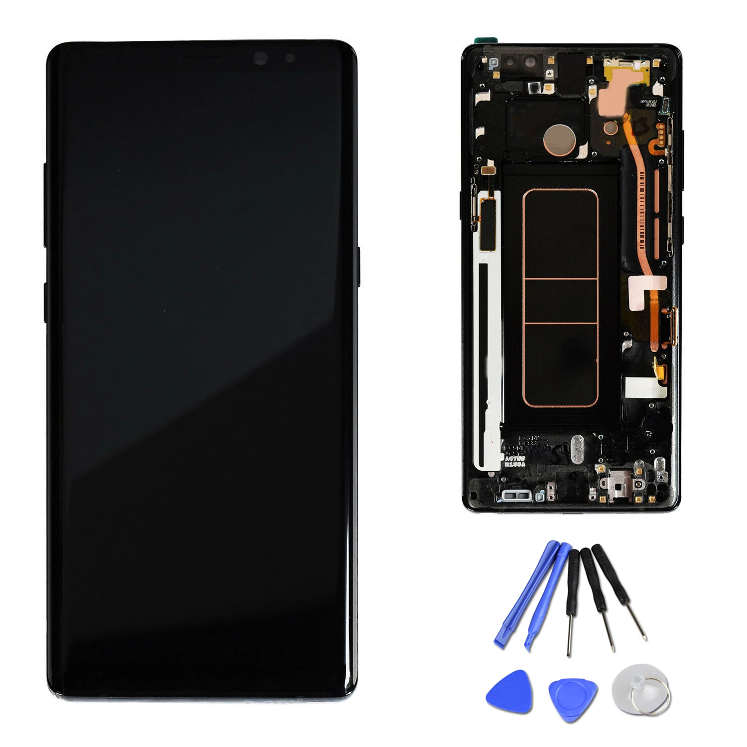 Оригинальный AMOLED ЖК дисплей для SAMSUNG Galaxy Note 8 дигитайзер сенсорного экрана с