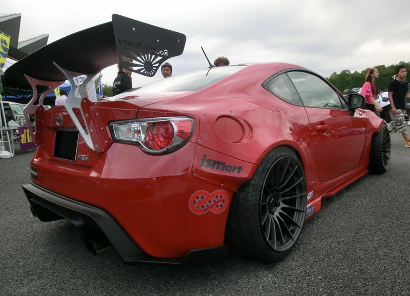 FRP стекловолокно крыло комплект подходит для GT86 FT86 ZN6 FRS BRZ ZC6 X RB Ver.1 стиль переднее