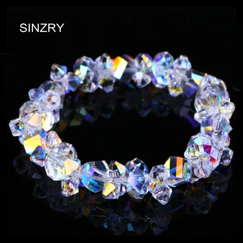 Sinzry Jewelry ручной кристалл Браслеты импортируется из хрусталя DIY Люкс Шарм Браслеты себе ювелирные изделия