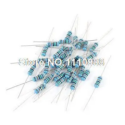 

30 x Axial Lead Colored Ring Metal Film Resistor Resistance 150K Ohm 1W +/-1%