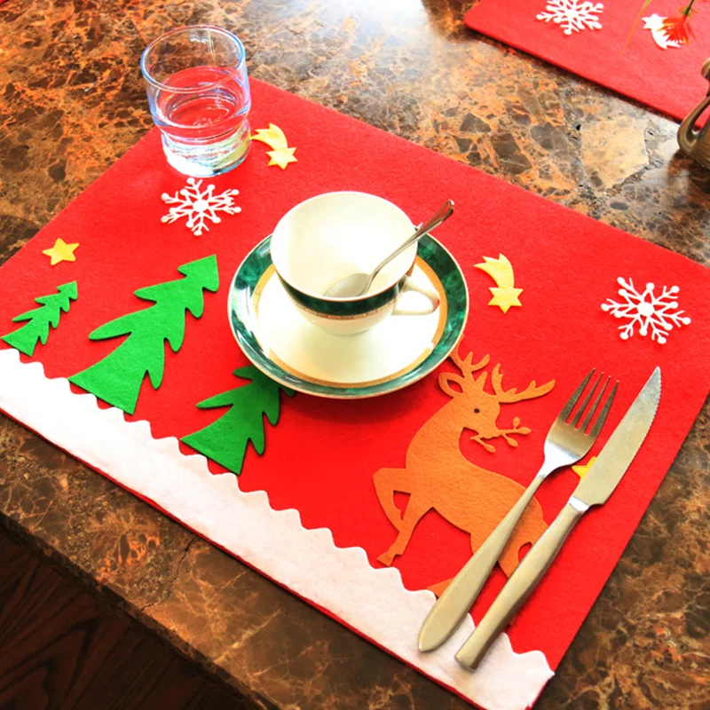 Hoomall подставки под кружки для кухни изоляционный коврик Домашний Декор Navidad DIY 2018