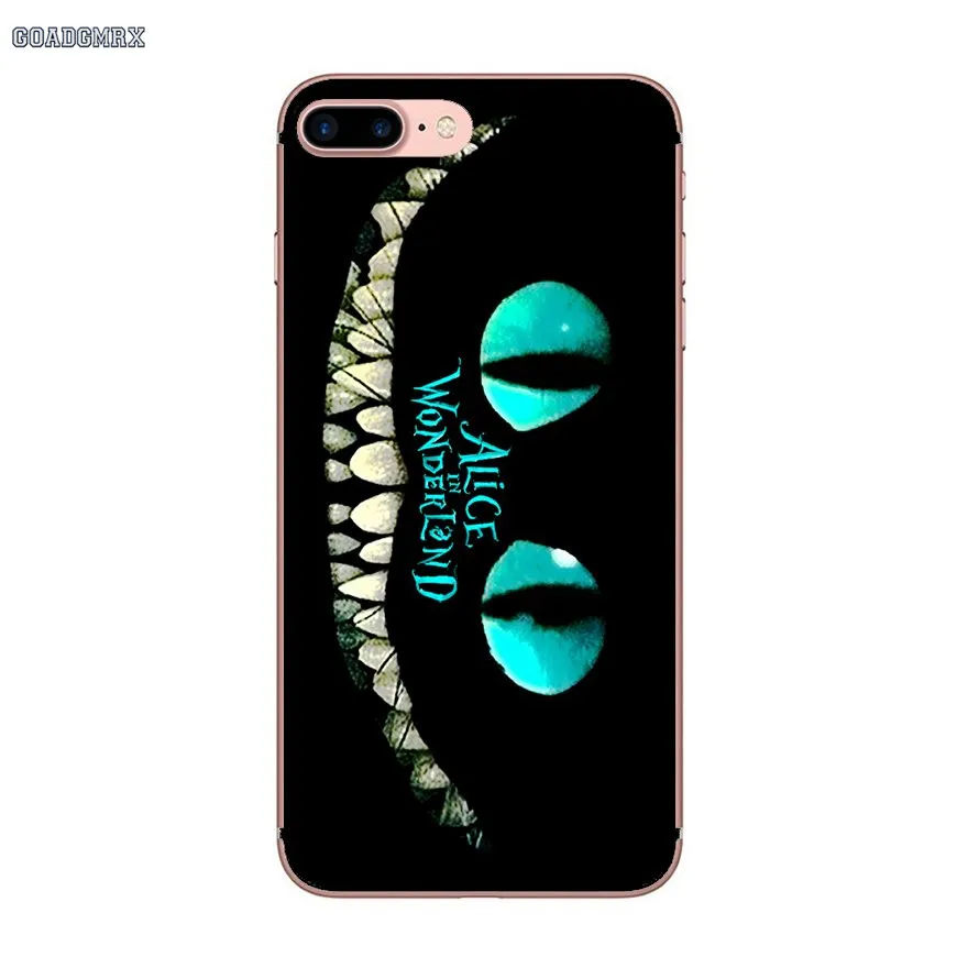 Для Huawei P Smart G7 G8 P7 Mate 10 P20 Pro P8 P9 P10 Lite Mini GR5 2017 Movie Alice In Wonderland Чеширский Кот ТПУ чехлы |