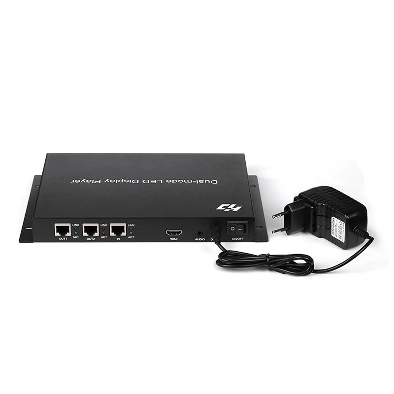 HD A603 светодиодный дисплей контроллера плеер box Поддержка R500 R501 принимающая карта