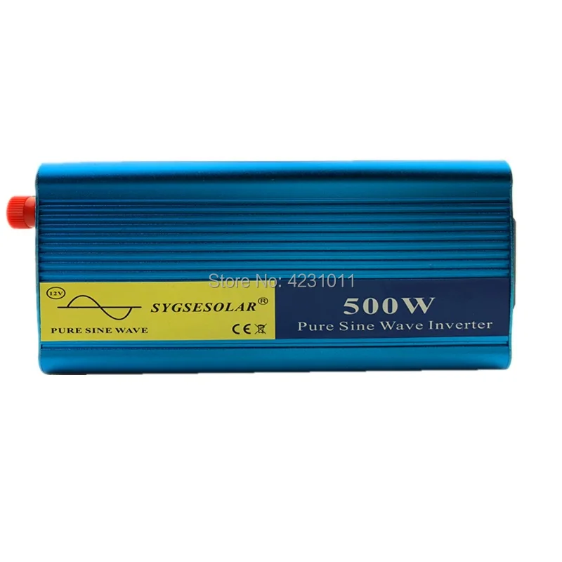 Home Car Power Supply DC12V to AC 220V/230V Pure Sine Wave Inverter 500w 12V 220V 230V | Inverters &amp Converters