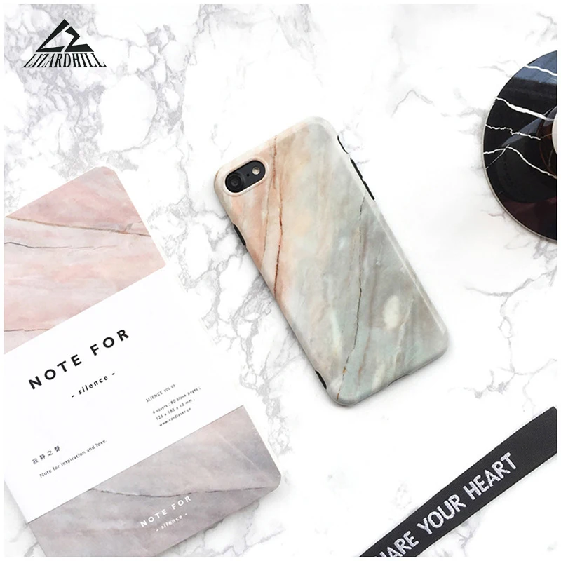 Модные мраморные мягкие чехлы для iphone 6 S из ТПУ с мраморным узором 7 8 plus роскошные