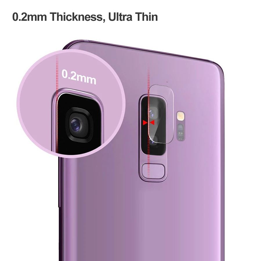 Для samsung Galaxy S7 край J6 J8 2018 J7 Prime 2.5D задняя Камера объектив Экран протектор