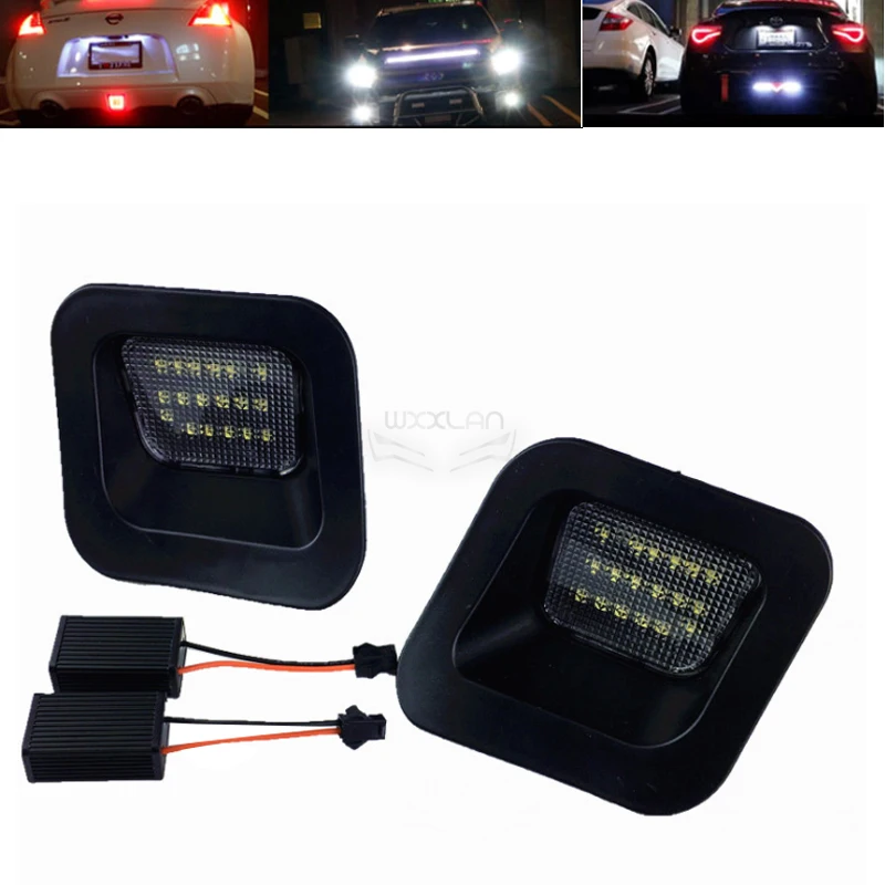 Wxxlan waterproof one pair For Dodge RAM 1500 Classic 2019 trucks license lamp LED pickup | Автомобили и мотоциклы