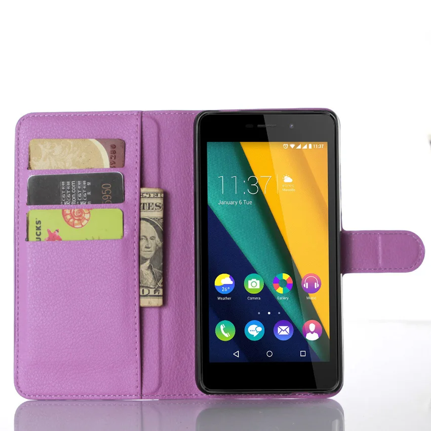 Супер искусственная кожа Coque Carcasa для Wiko мякотью fab 4 г pulpfab чехол флип из