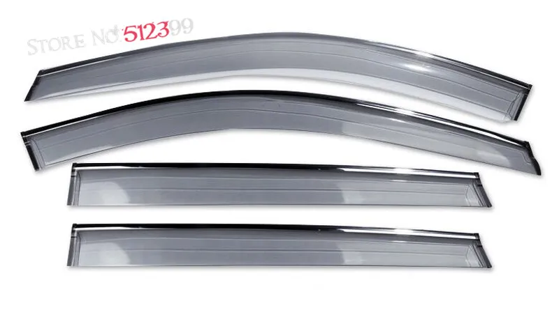 4 шт. авто аксессуары оконный козырек тенты Защита от солнца и дождя дефлектор
