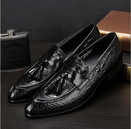 New Arrival Genuine leather Men Shoes Spring and Autumn Fashion Casual Black Business Oxfords | Обувь