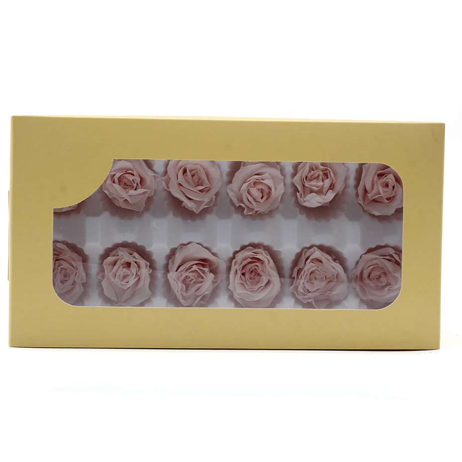 Настоящая Роза Eternelle Doos Natuurlijke Bewaard Bloem Rose 3-4 см Onsterfelijke Rose Valentijnsdag Gift Fleur Eternelle