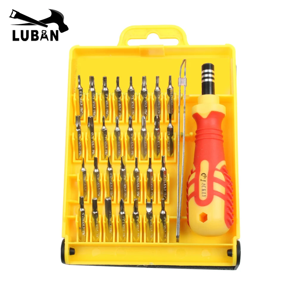 

High quality Multi-purpose precision Magnetic Screwdriver Set PC Notebook phone iphone Disassemble tools tool 32PCS SET