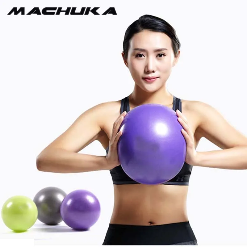 Machuka надувные Йога Фитнес мяч 25 см утилита Мячи для йоги Пилатес баланс