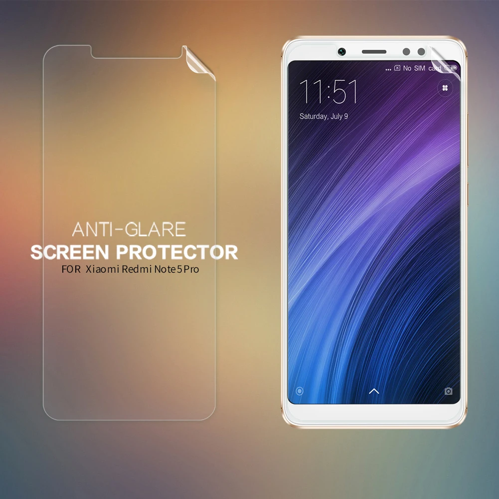 Nillkin для Xiaomi redmi note 5 pro Антибликовая Защитная пленка экрана матовая защитная