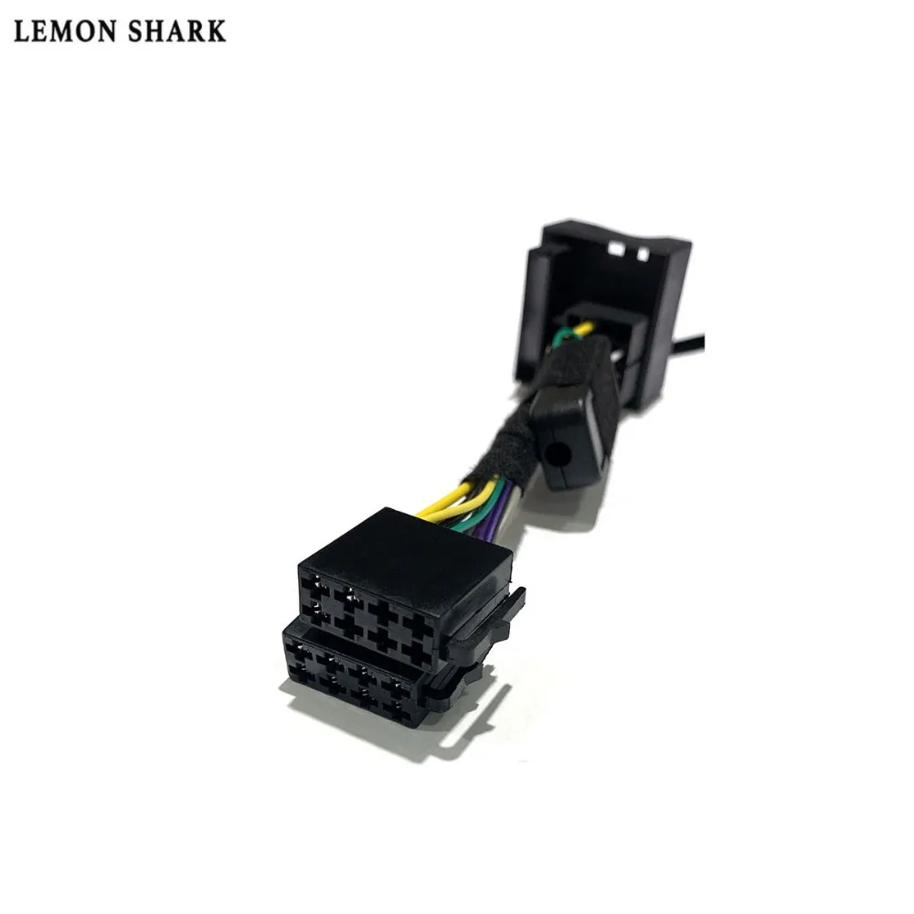 Лимон акулы RCD320 RCN210 Bluetooth автомобильный радиоприемник Многофункциональная кнопка руль Управление CAN портал симулятор адаптер