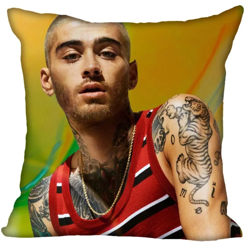 Zayn Malik наволочка для домашние декоративные подушки крышка невидимые молнии чехлы для декоративных подушек 40X40,45X45 см - Цвет: 18