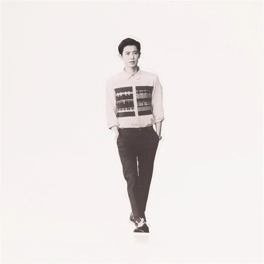 Kpop EXO декор стола Xiumin лежала акриловая стоячая фигурка кукла Chanyeol Baekhyun стоящая фигурка 18 см