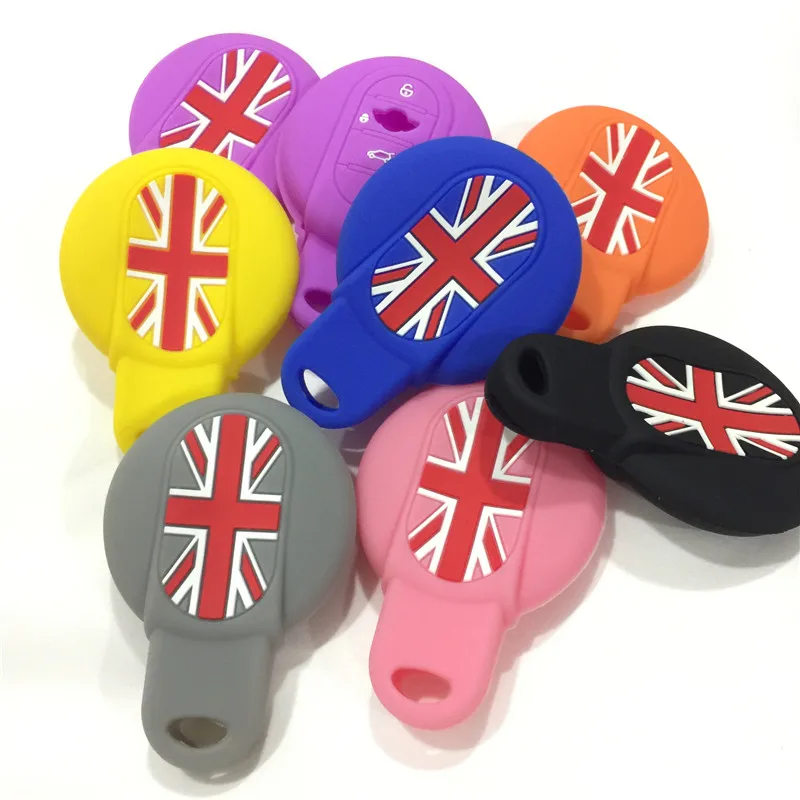 Silicone car Key cover Cases Cover Bag Fit for BMW MINI Cooper 2014 2015 f55 f56 key | Автомобили и мотоциклы