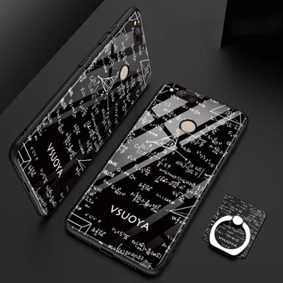 Чехол для Nubia Z17 Mini, роскошный чехол из закаленного стекла+ мягкая задняя крышка с краями 5,2 ''для Nubia Z17Mini z 17 mini, чехол для телефона s shell - Цвет: A10
