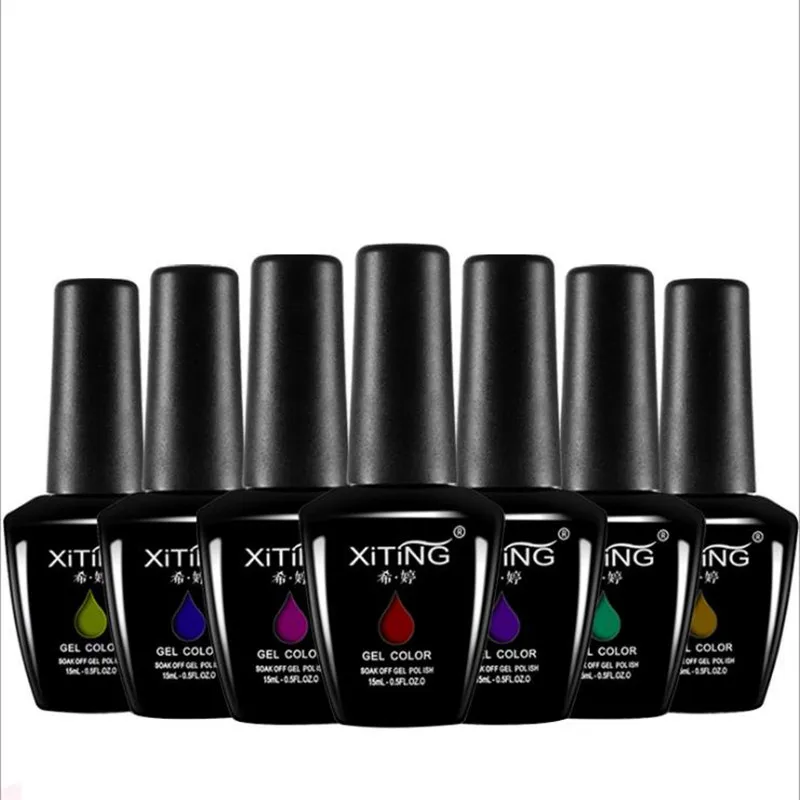 15ML Pure Color Series Gel Nail Polish Art Varnish For Extension Lacquer Primer Design Manicure | Красота и здоровье