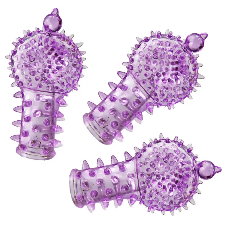 3 шт. палец Презервативы мастурбация Секс игрушки для мужчин и женщин G Spot