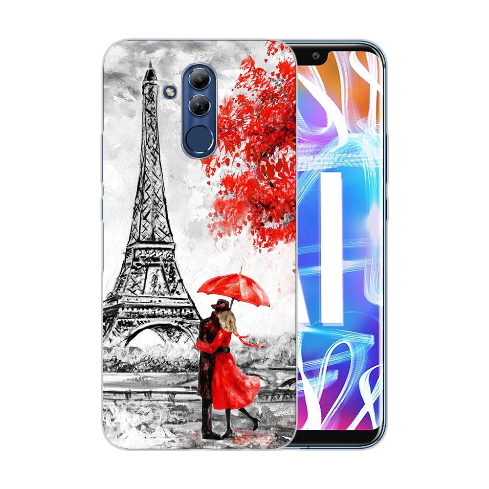 Fundas 6 3 &quothuawei mate 20 Lite Чехлы силиконовые TPU мягкая задняя крышка прозрачный для huawei