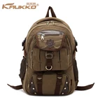 Брендовые мужские сумки Kaukko, Холщовая Сумка, стильный мужской ранец