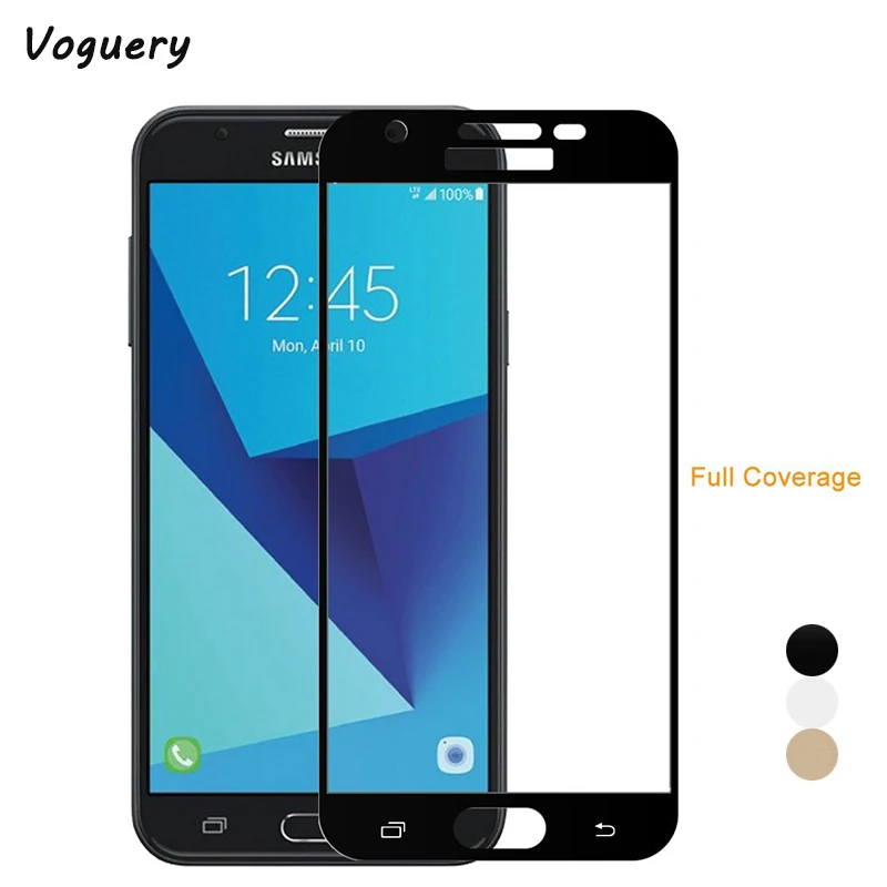 Voguery полное покрытие экрана протектор для Samsung Galaxy J5 J7 2016 Полное 9H HD прозрачное