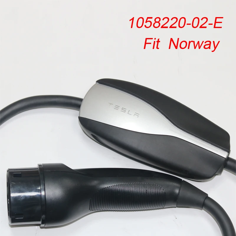 OEM 1058220-02-E 1024005-02-B 1025801-02-A мобильный разъем зарядное устройство зарядный кабель для Tesla модель X норвежская вилка