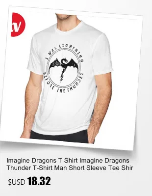 Imagine Dragon Футболка мужская футболка 6XL базовые футболки большого размера плюс 5XL мужская футболка с коротким рукавом хлопок Повседневная музыкальная футболка