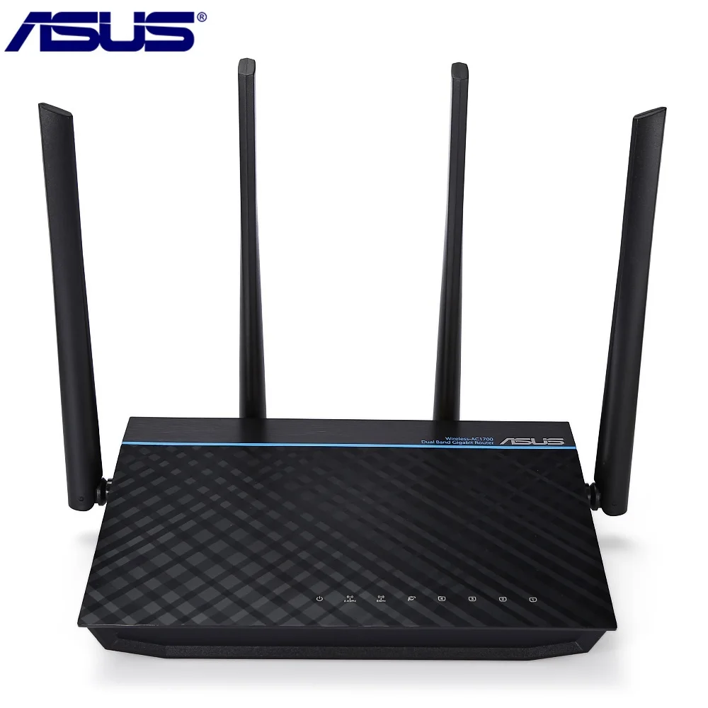 ASUS RT ACRH17 AC1700 WiFi маршрутизатор двухдиапазонный гигабитный 1700 Мбит/с IEEE 802.11a/b/g/n/ac 5dBi