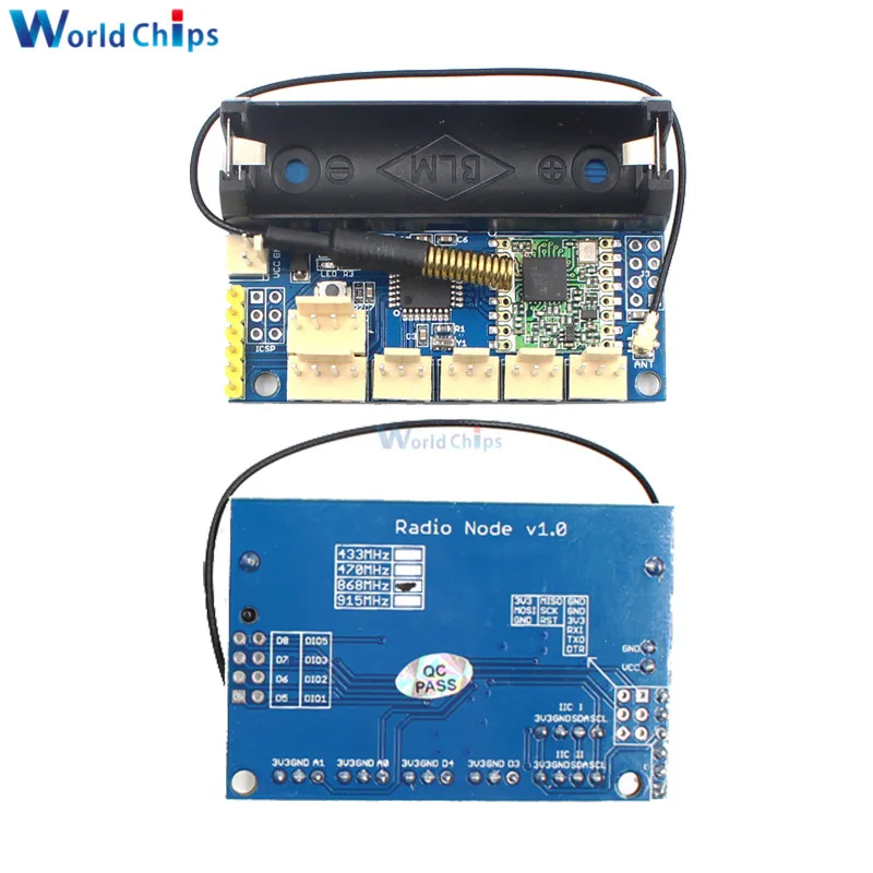 5 шт. 868 МГц LoRa радио узел V1.0 IOT Беспроводная передача Lora модуль RFM95 SX1276 для Arduino