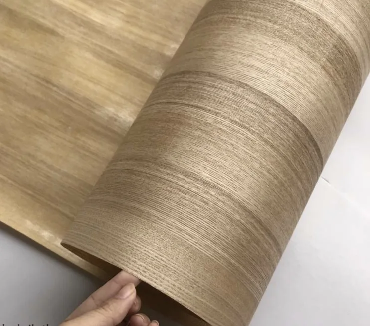

Length:2.5meters Width:55cm Seamless Splicing Straight-grain Wood Bark Veneer