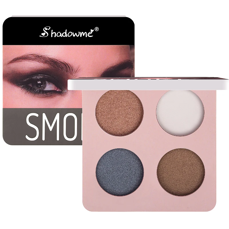 2019 Matte 4 colors Eyeshadow Palette Nude Minerals Professional Eye Shadow Powder Pigment Cosmetic Waterproof Makeup kit |
