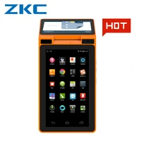 android dual screen mobile payment pos terminal built in printer nfcrfid reader camera scanner cash register