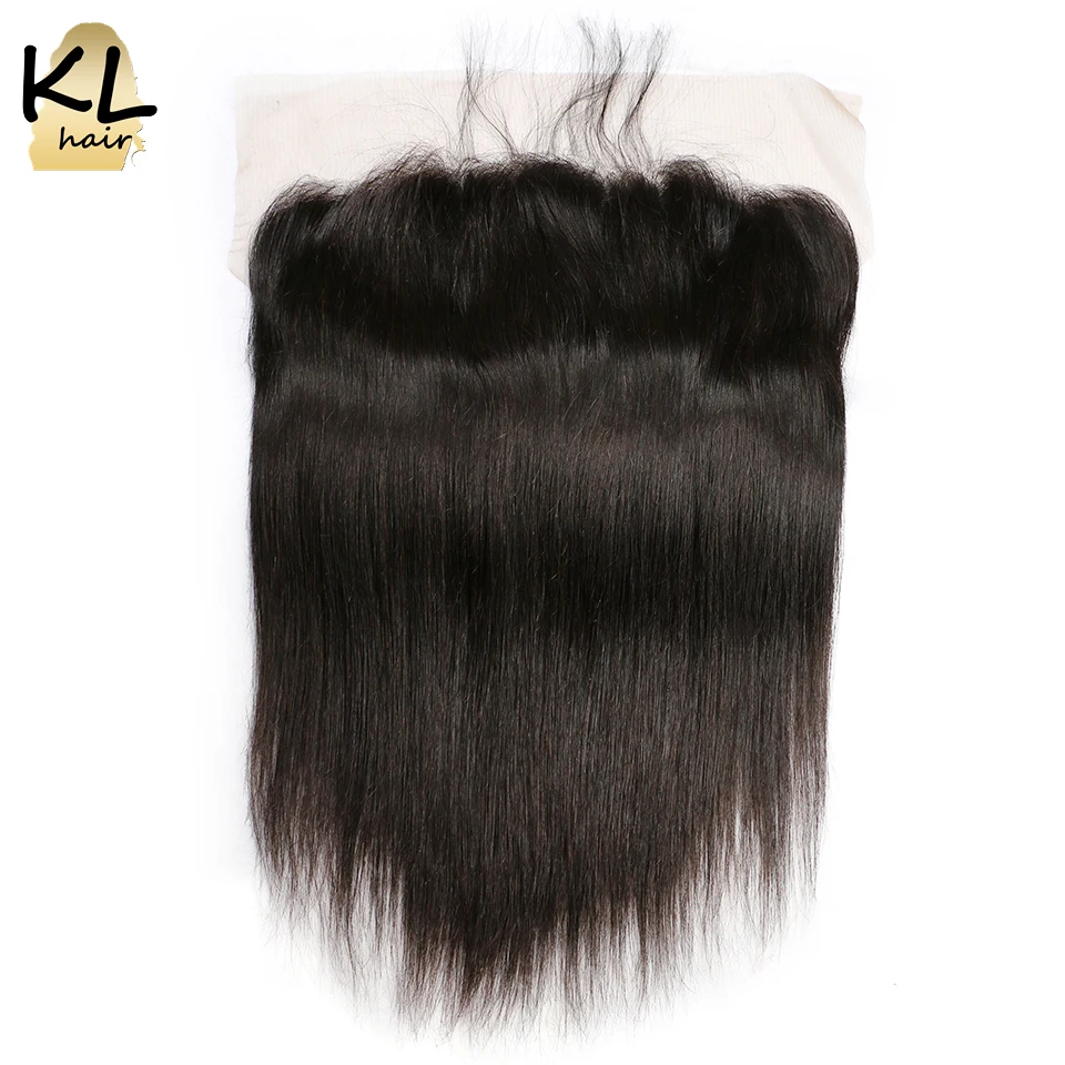 KL Hair 13x4 волосы от уха до с кружевной фронтальной застежкой прямые человеческие