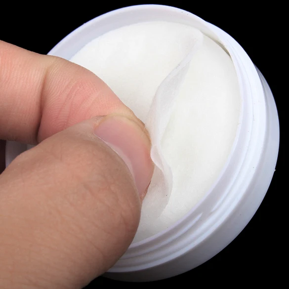Влажные салфетки для снятия лака ногтей с цветочным ароматом|nail wipes|remover padsclean cotton