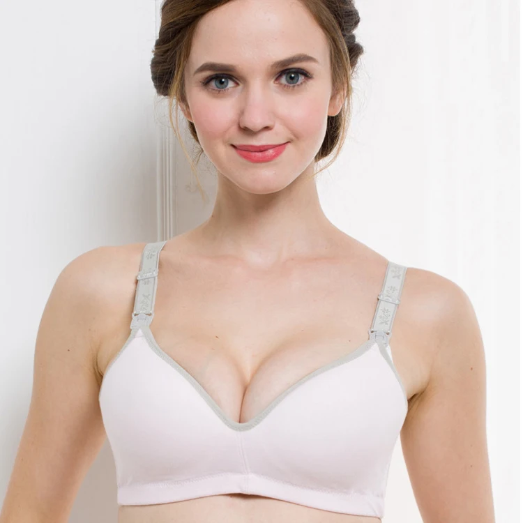 Бюстгальтер пуш ап хлопковый для кормящих матерей пикантное Нижнее Белье