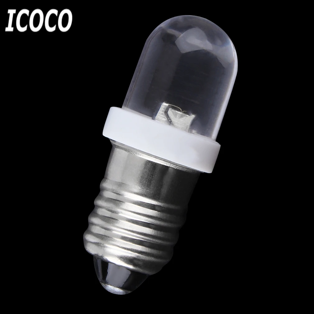 ICOCO 1 шт. низкая Мощность потребление E10 светодиодный винт база индикатор лампы