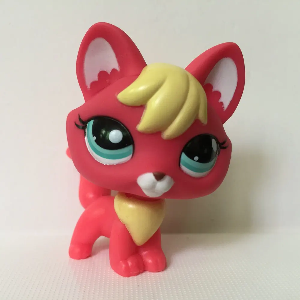 Littlest питомец лиса собака красный милый Рисунок игрушка свободный подарок для