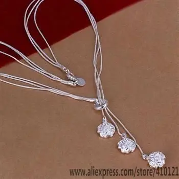 Очаровательное женское колье Lucky N049 аксессуары для ожерелья из стерлингового