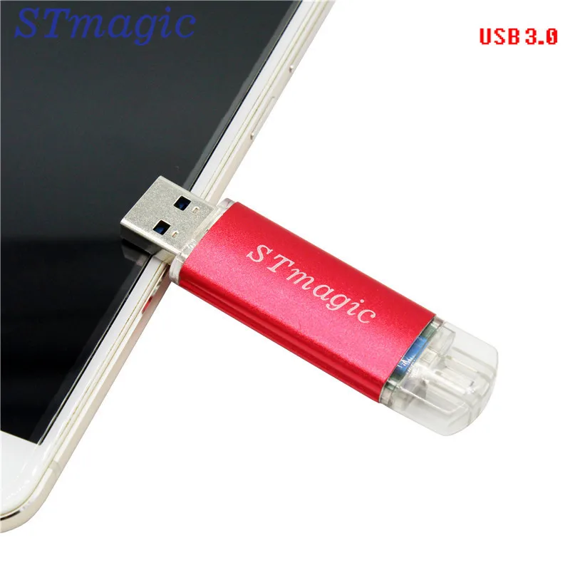 STmagic 11 цветов флэш-накопитель USB OTG 4 gb 8 16 32 ГБ диск флешки Эндрюс usb3.0 мода подарок |