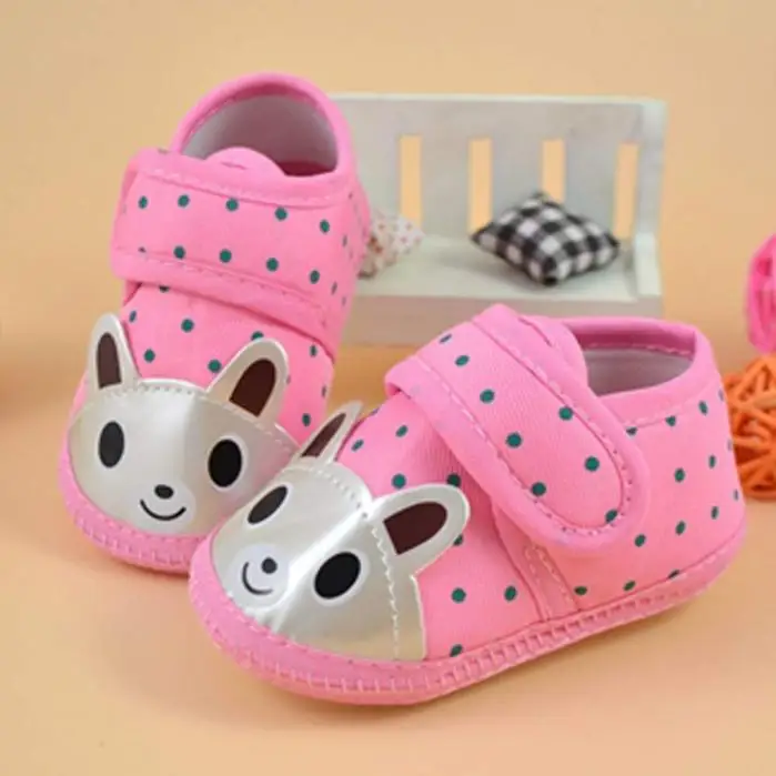 Детские кроссовки с мягкой подошвой для новорожденных девочек и мальчиков -