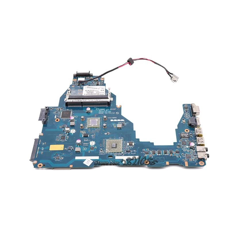 Материнская плата NOKOTION PWWBE материнская для ноутбука Toshiba Satellite C660D K000128540 K000115140 с ЦП