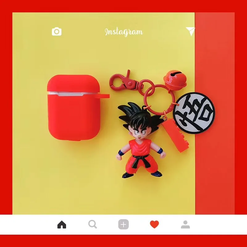 Модный популярный силиконовый чехол для наушников Wukong с аниме Драконий жемчуг