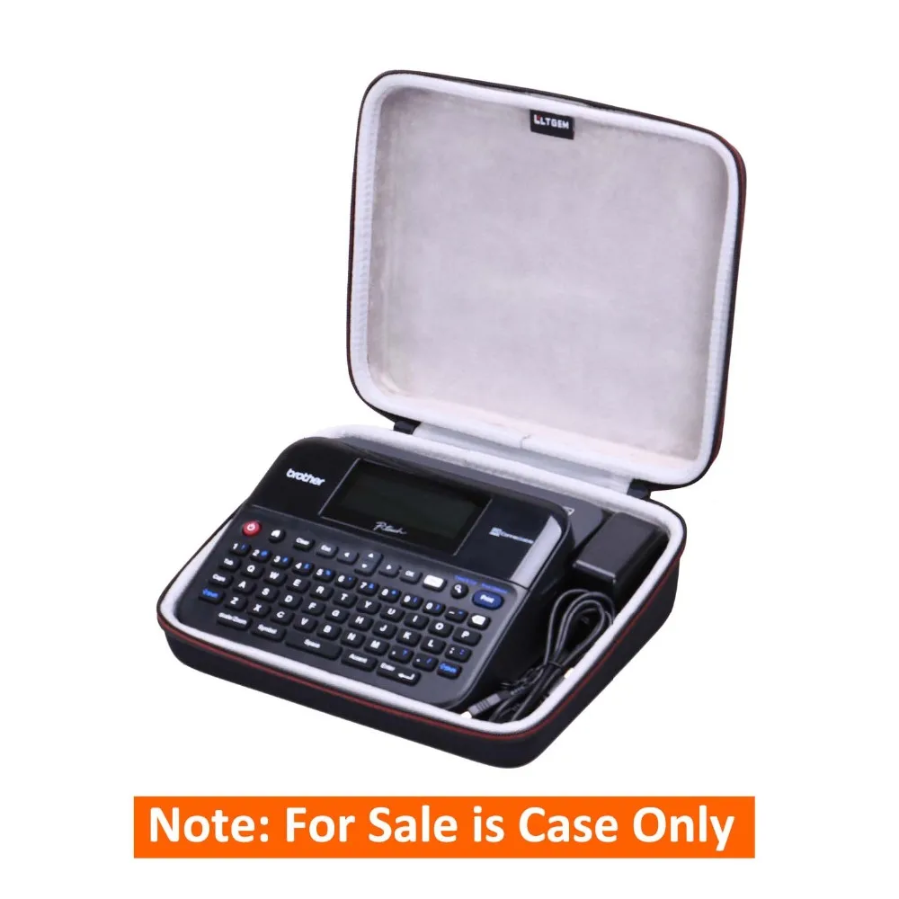 

LTGEM EVA Hard Case for Brother P-Touch PTD600 PC Connectible Label Maker - Travel Protective Carrying Storage Bag
