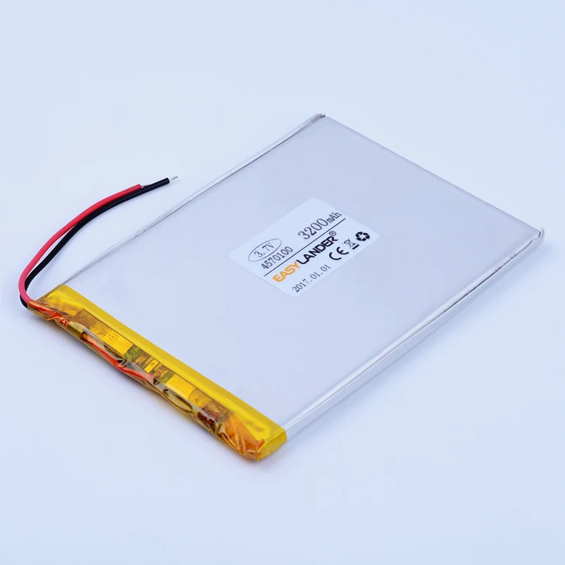 3 7 V 3200mAh 4570100 перезаряжаемый литий полимерный ионный аккумулятор для Bluetooth