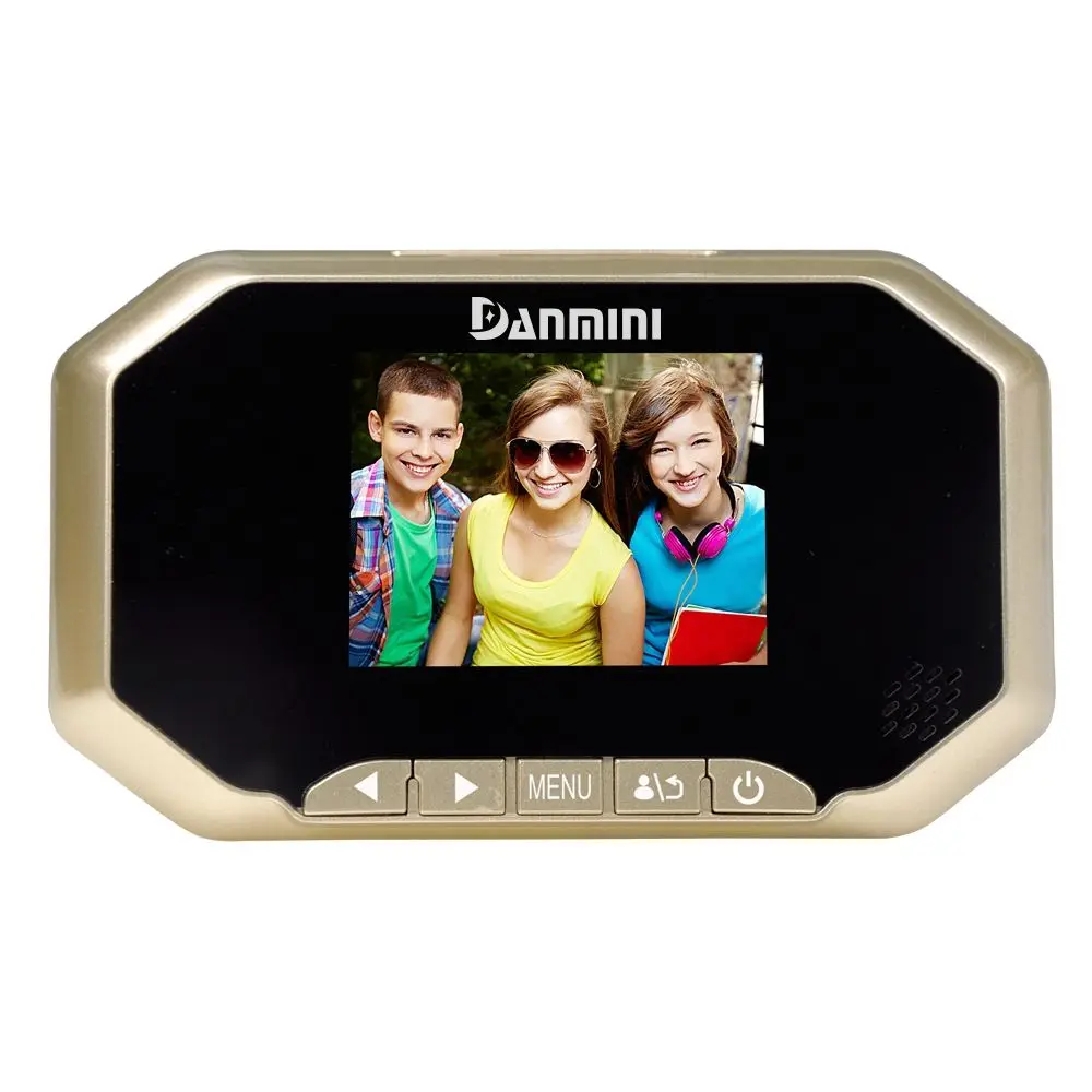 New LCD 3.0&quot Digital Doorbell Electronic Door Bell Viewer Night Peephole Camera Recording Photo/Video | Обустройство дома